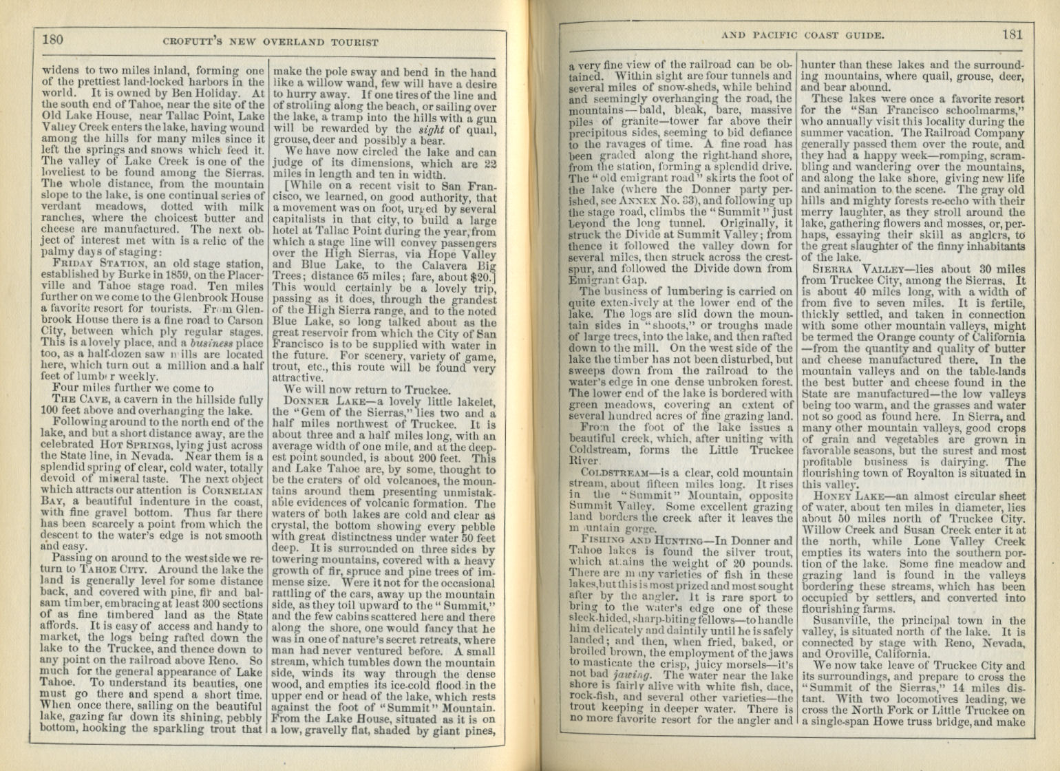 Crofutt's New Overland Tourist