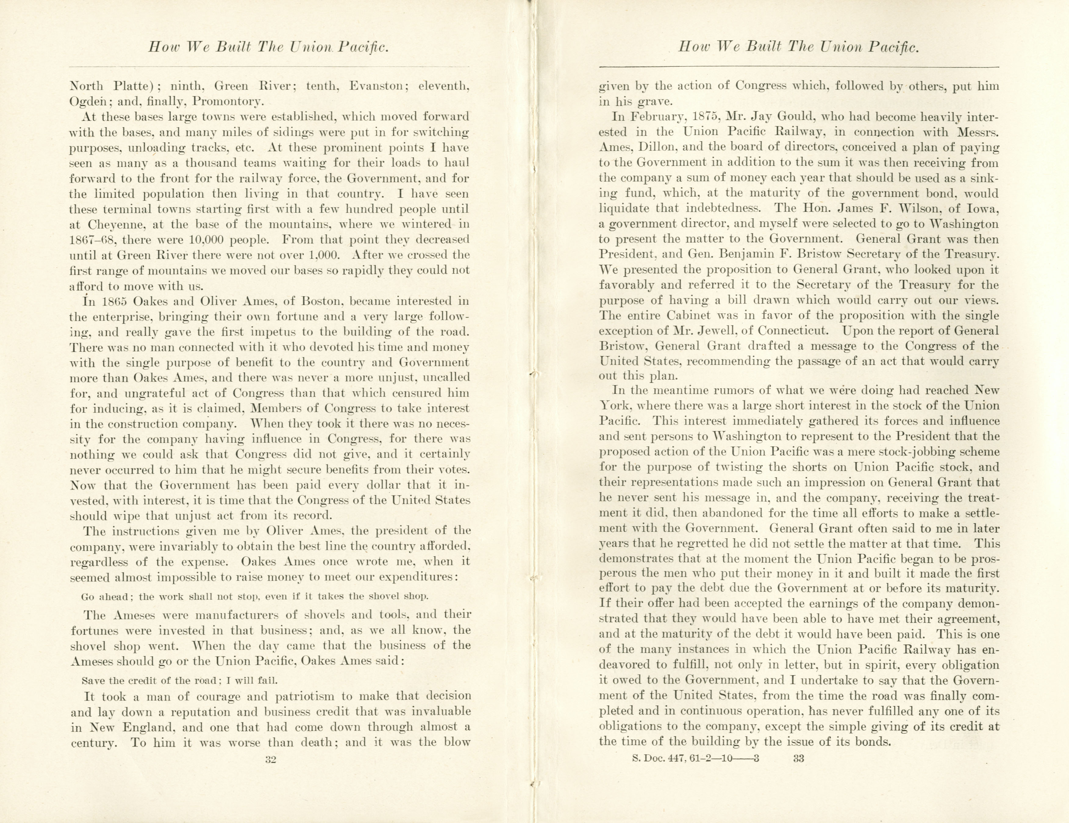 How We Built the Union Pacific Railway