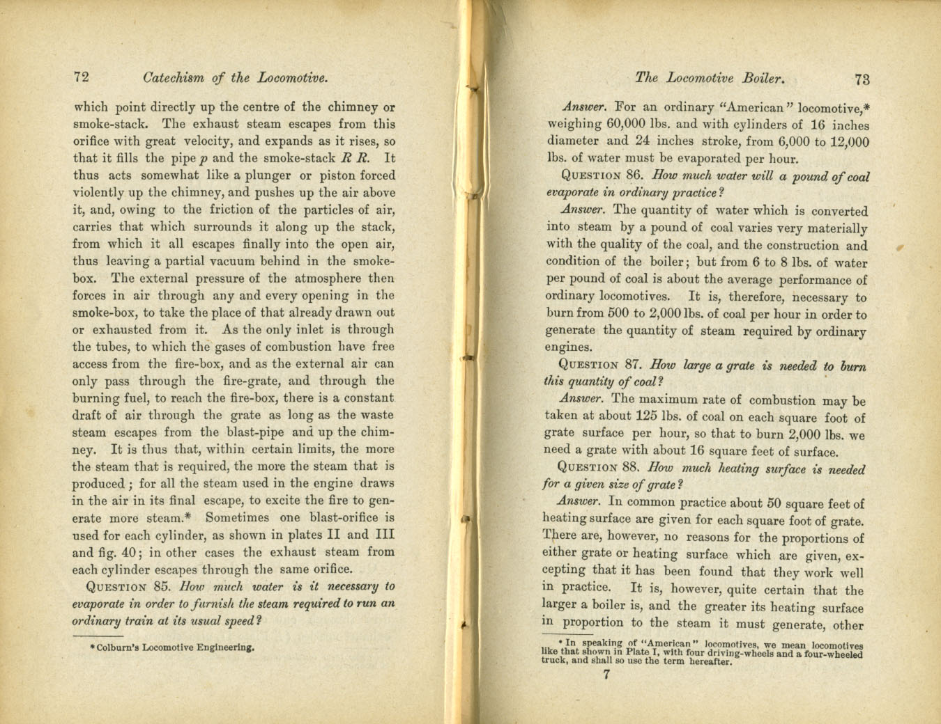 Catechism of the Locomotive