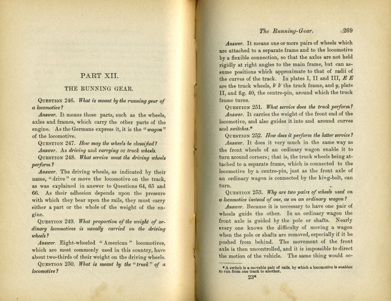 Catechism of the Locomotive