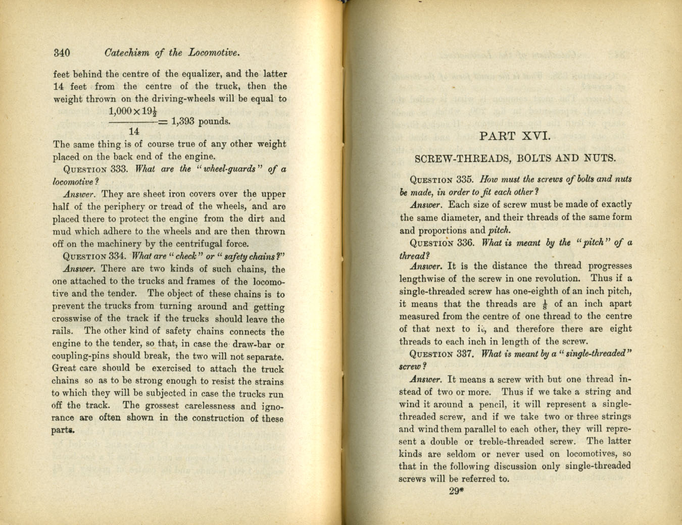 Catechism of the Locomotive