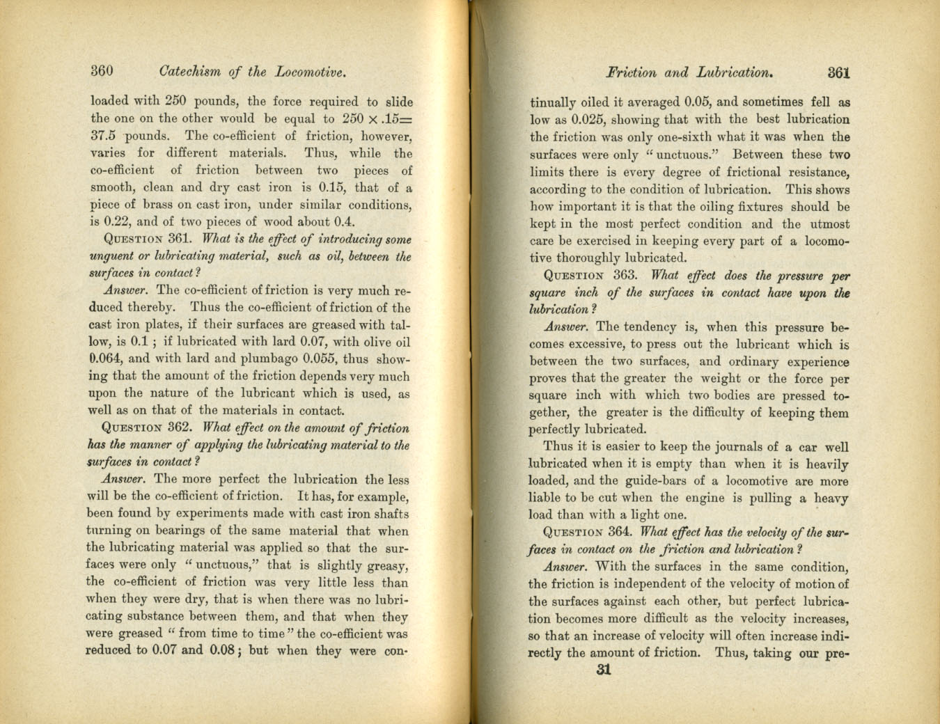 Catechism of the Locomotive