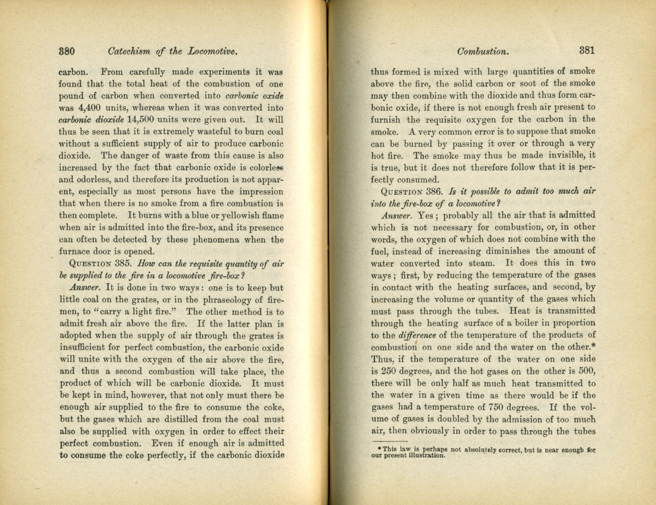 Catechism of the Locomotive