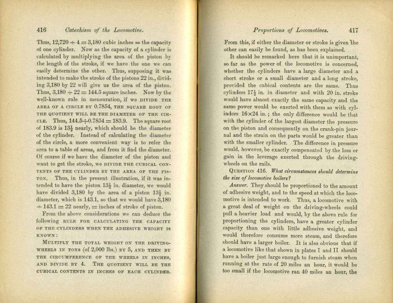 Catechism of the Locomotive