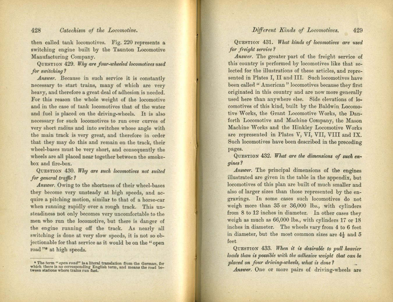 Catechism of the Locomotive