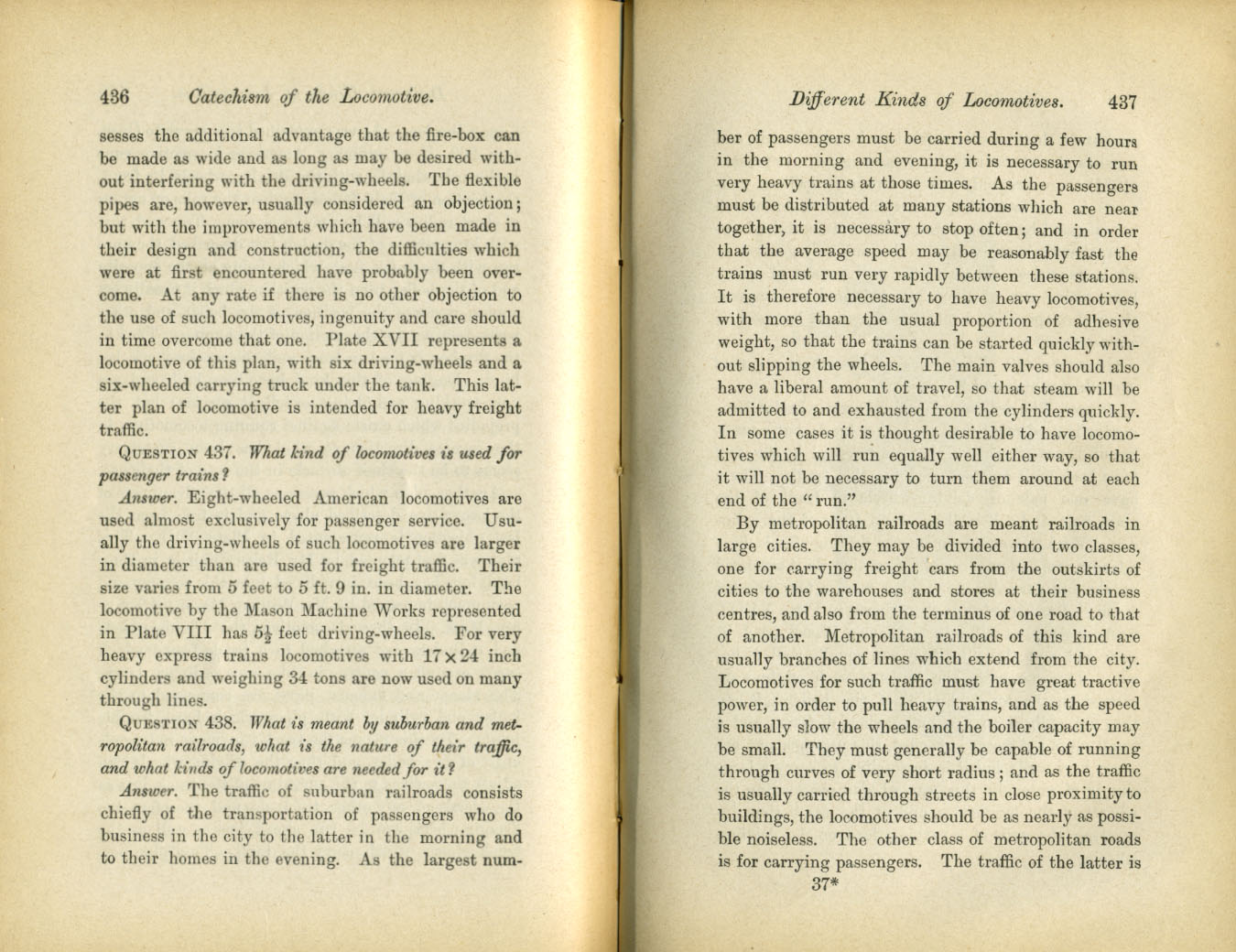 Catechism of the Locomotive