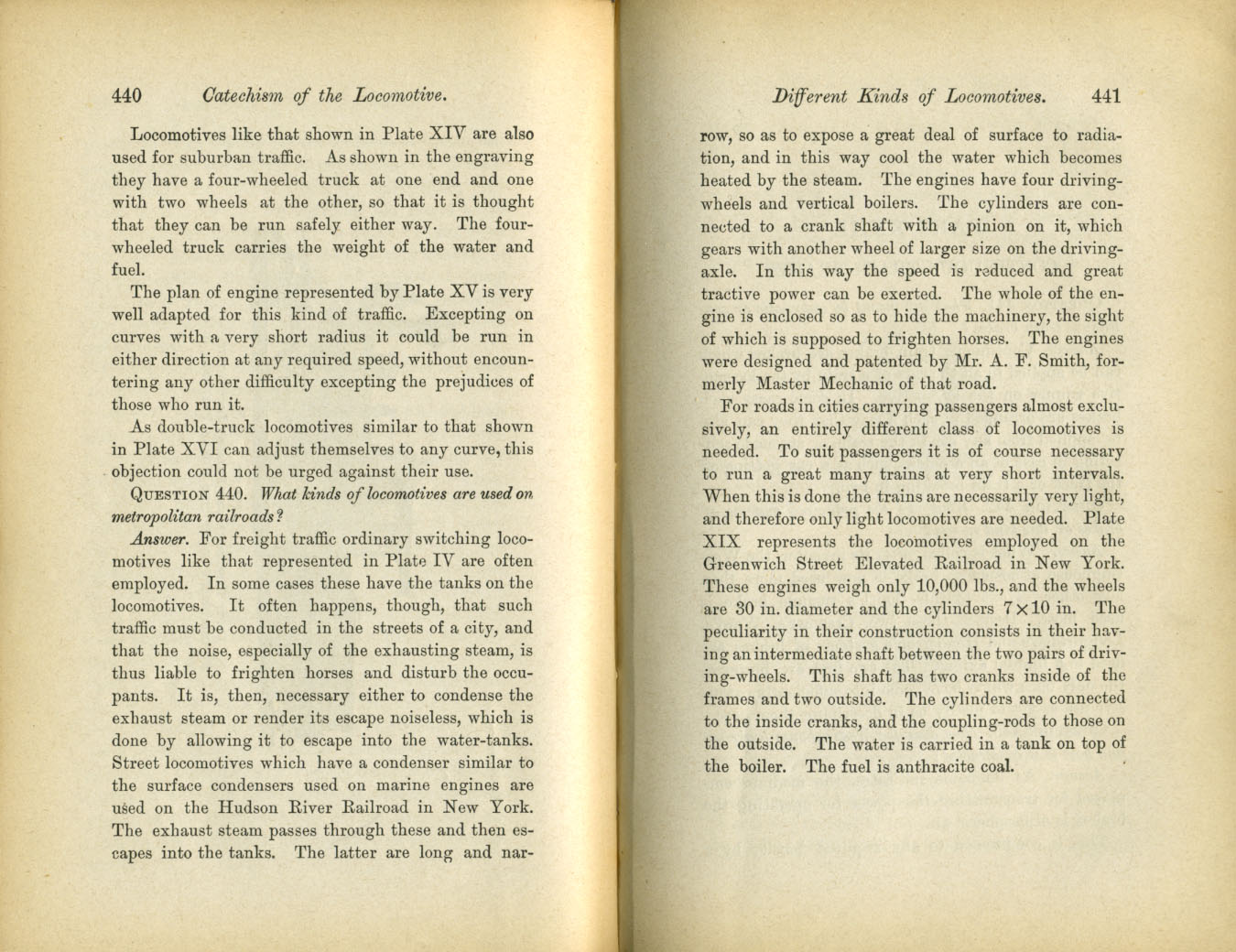 Catechism of the Locomotive