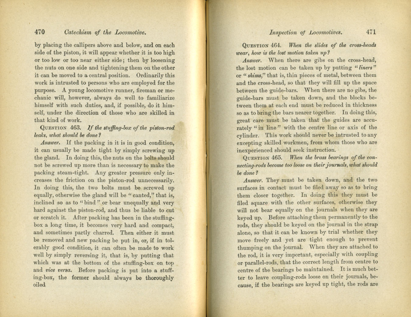 Catechism of the Locomotive