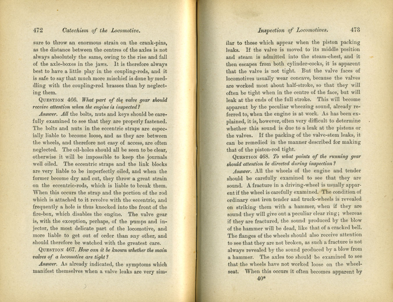 Catechism of the Locomotive