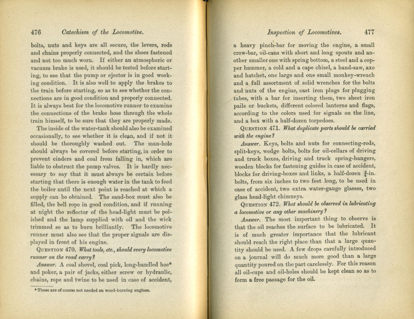 Catechism of the Locomotive