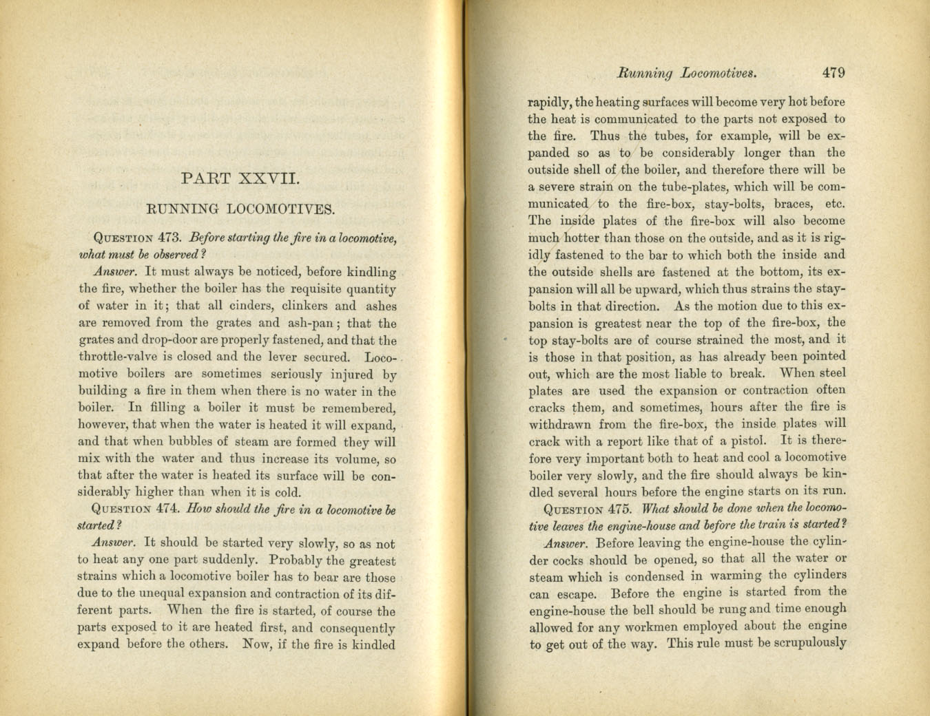 Catechism of the Locomotive