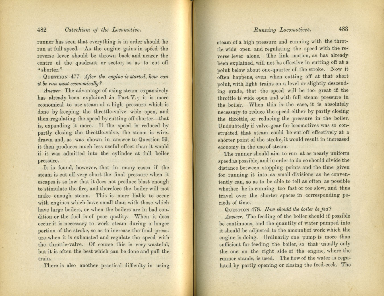 Catechism of the Locomotive