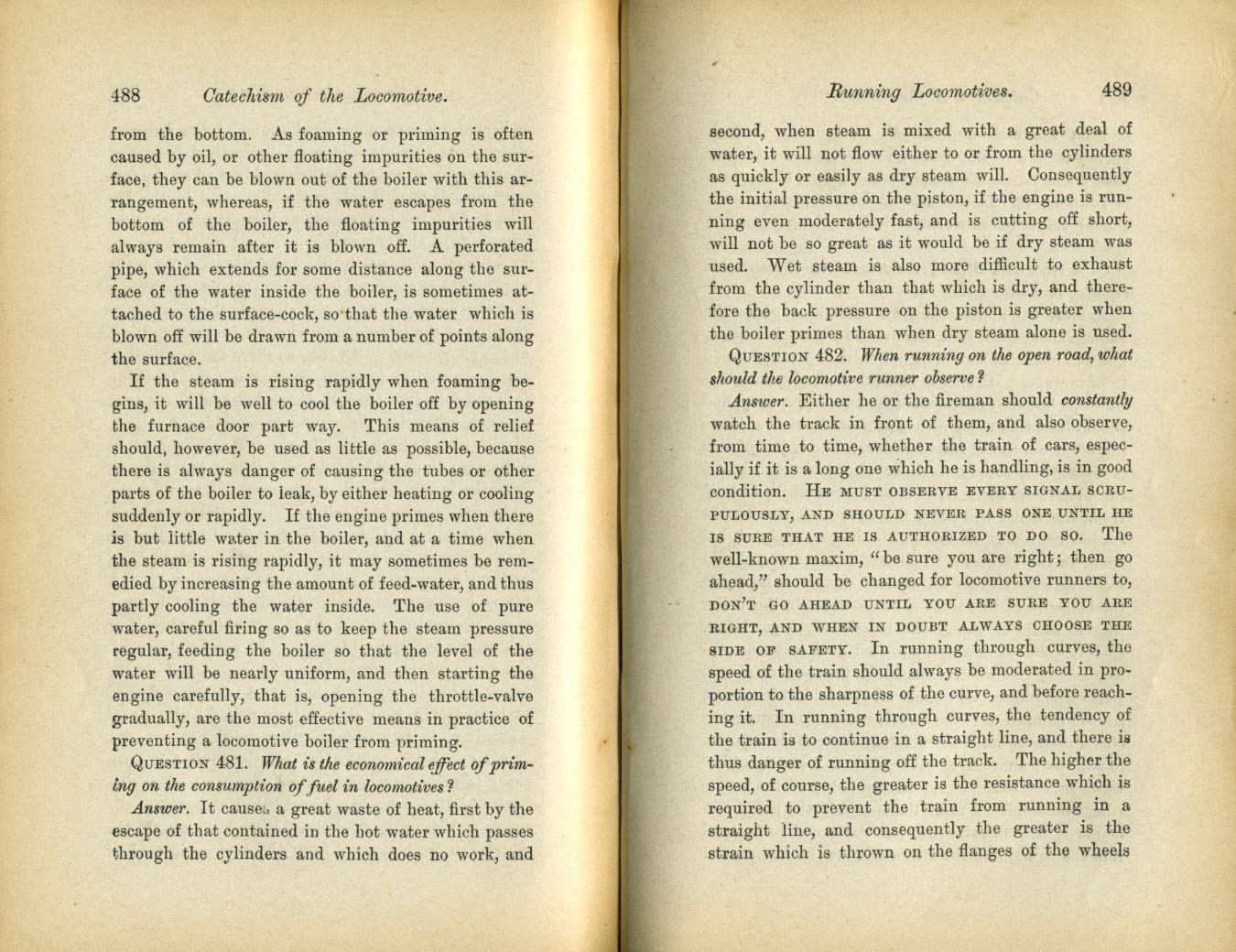 Catechism of the Locomotive