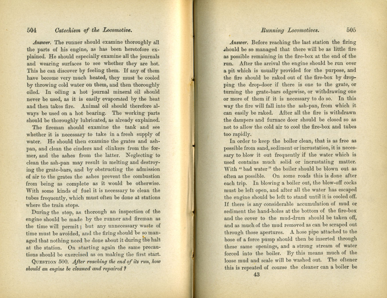 Catechism of the Locomotive