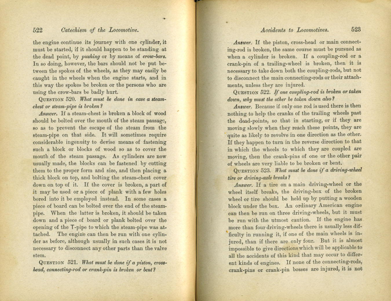 Catechism of the Locomotive