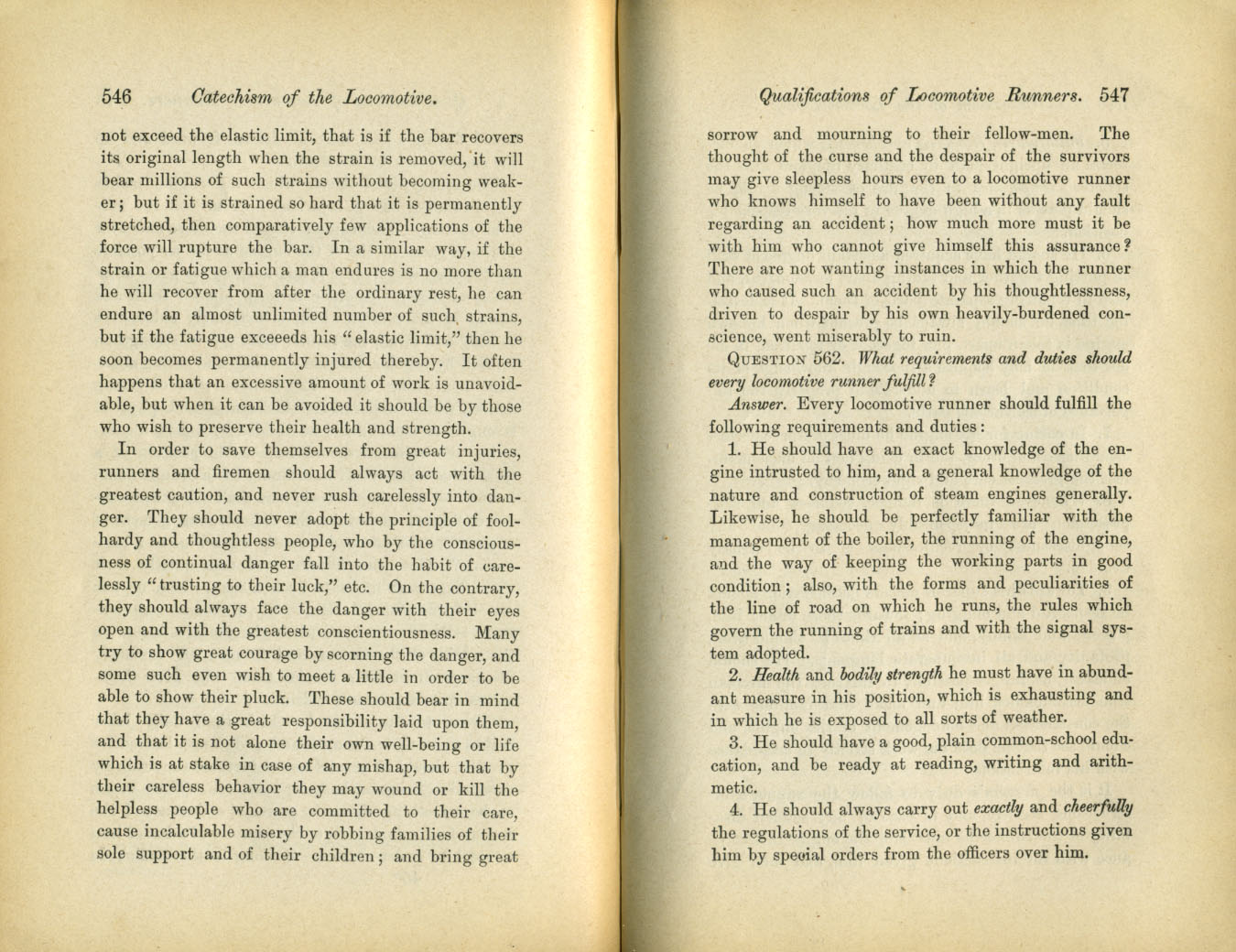 Catechism of the Locomotive