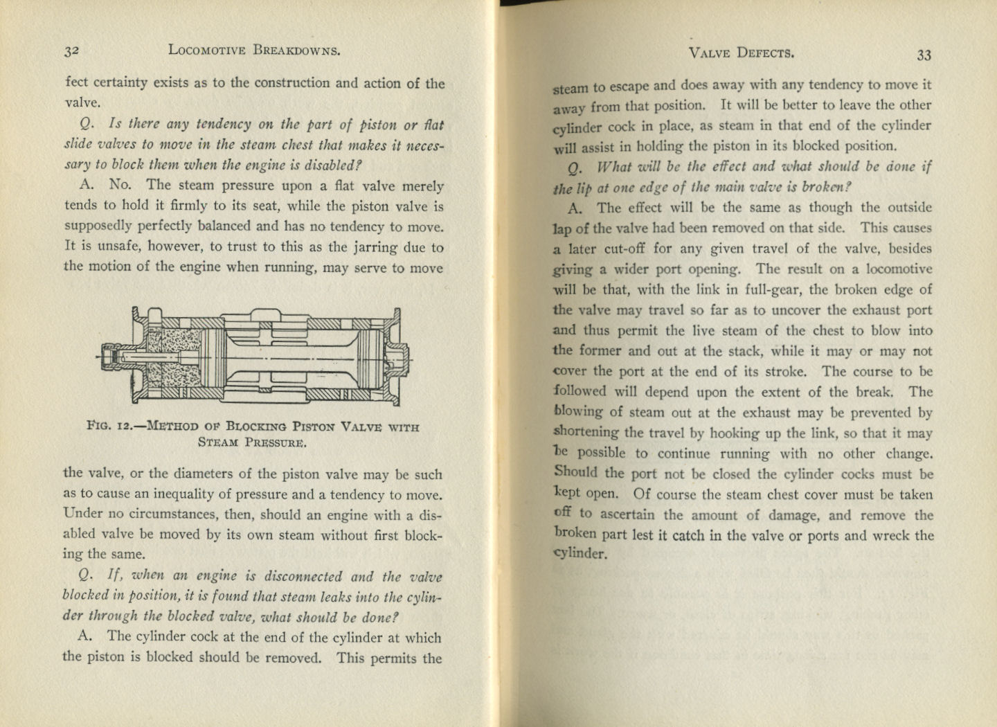 Locomotive Breakdowns