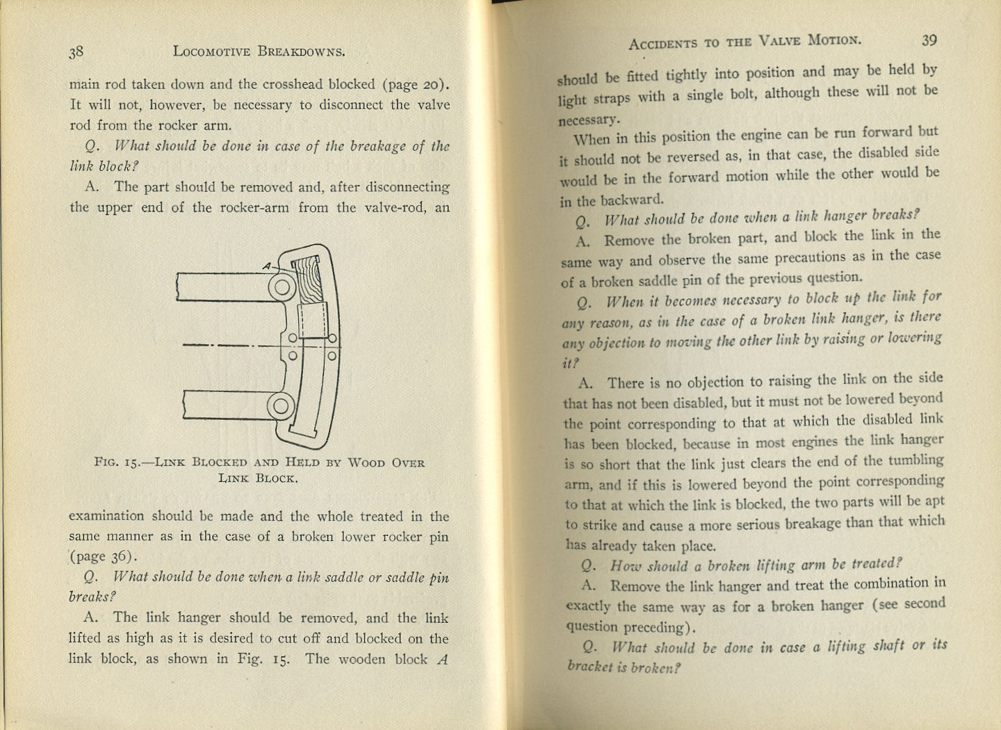 Locomotive Breakdowns