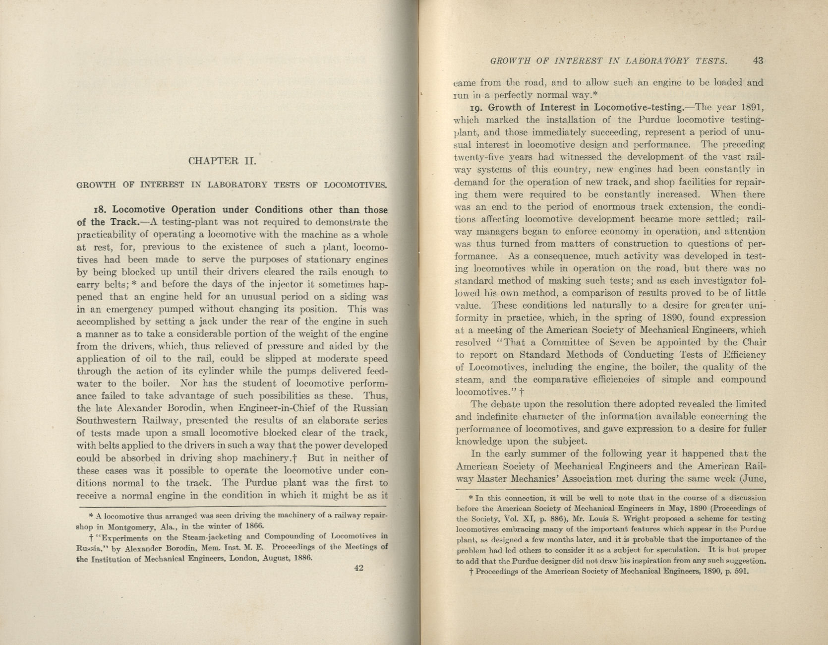 Locomotive Performance