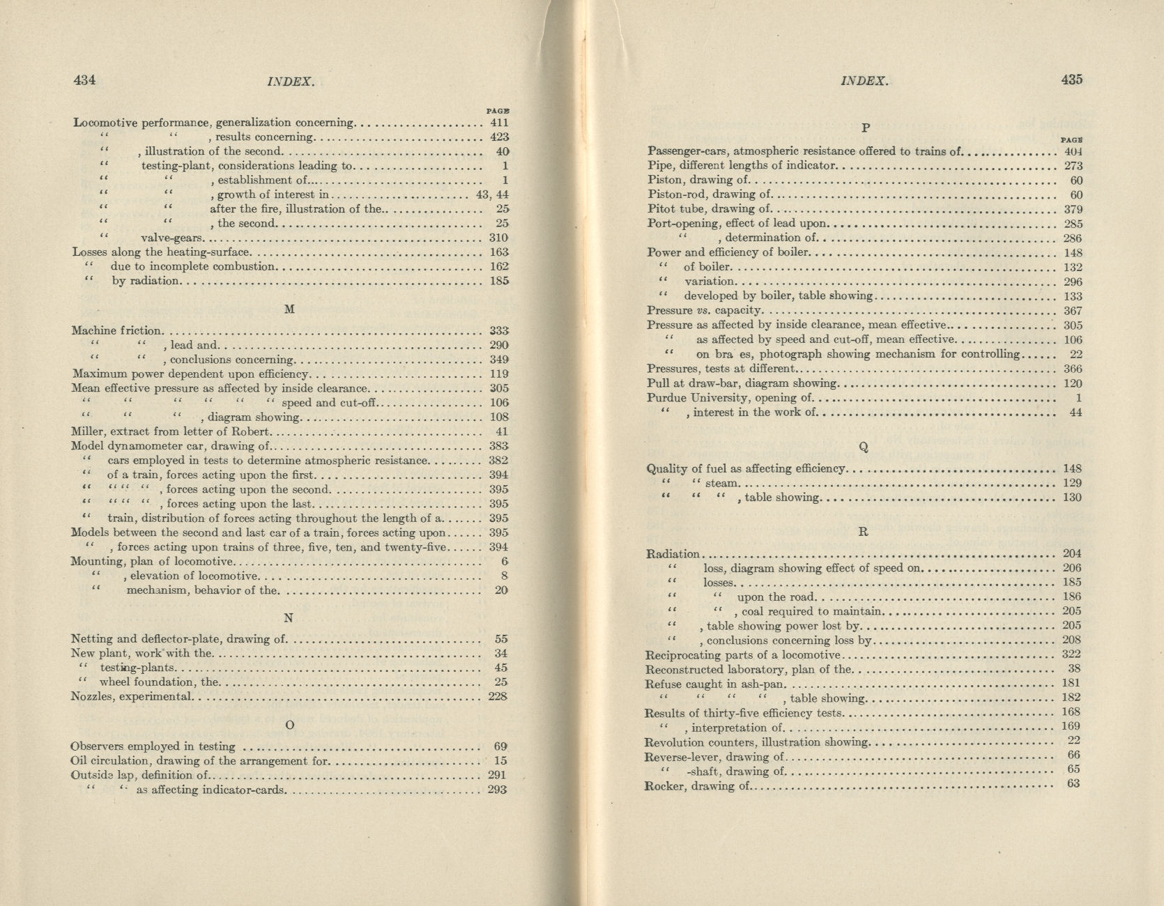 Locomotive Performance