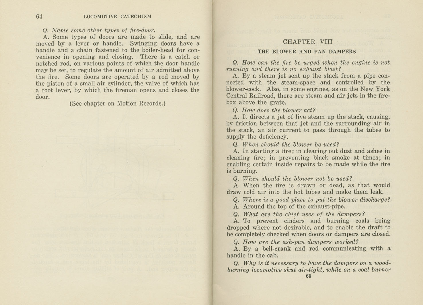 Locomotive Catechism