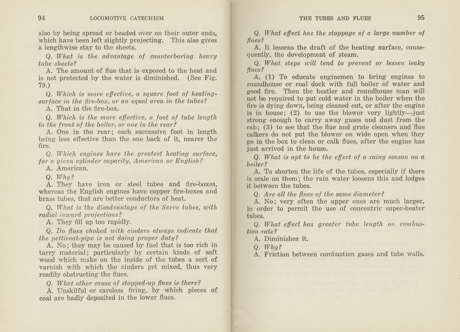 Locomotive Catechism