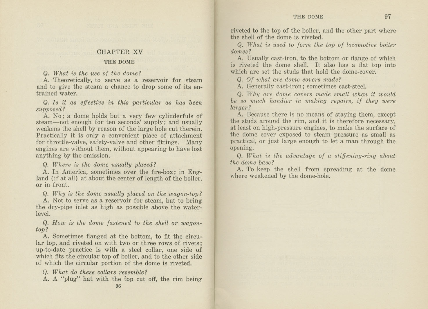 Locomotive Catechism