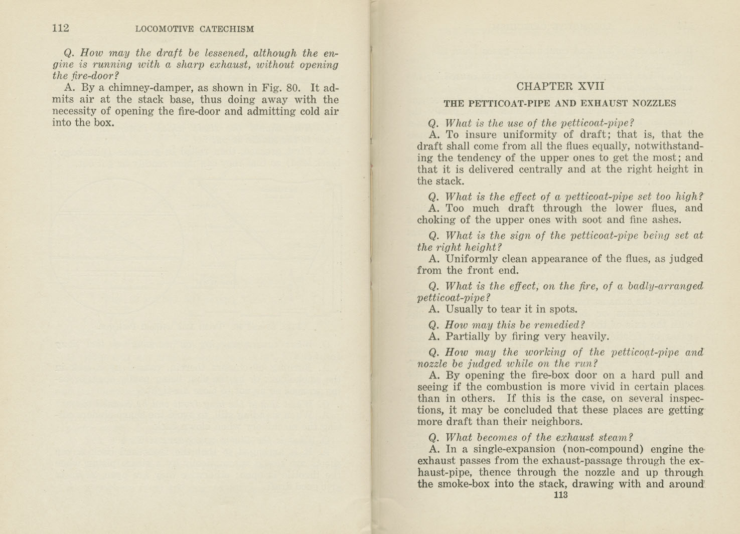 Locomotive Catechism