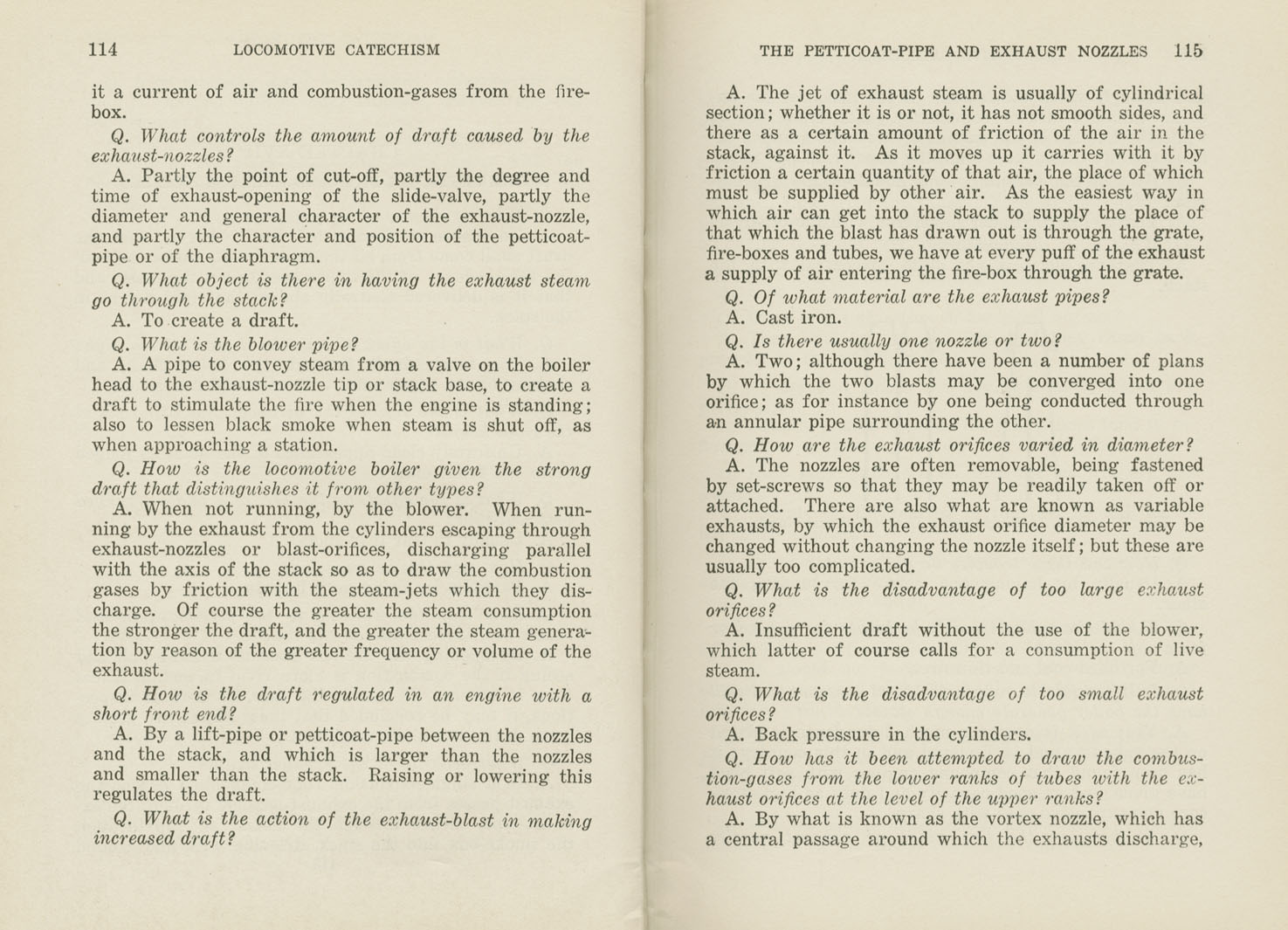 Locomotive Catechism