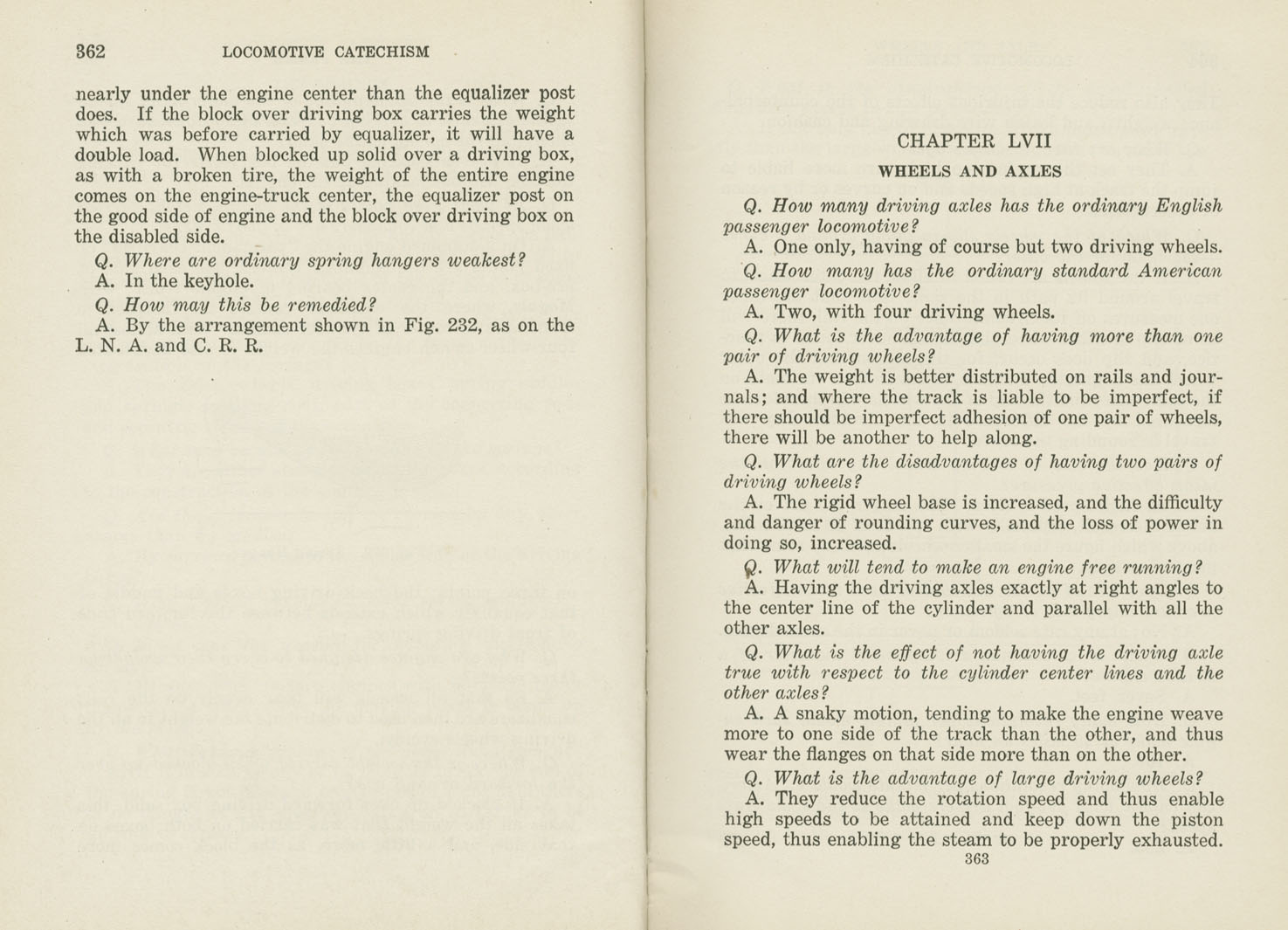 Locomotive Catechism