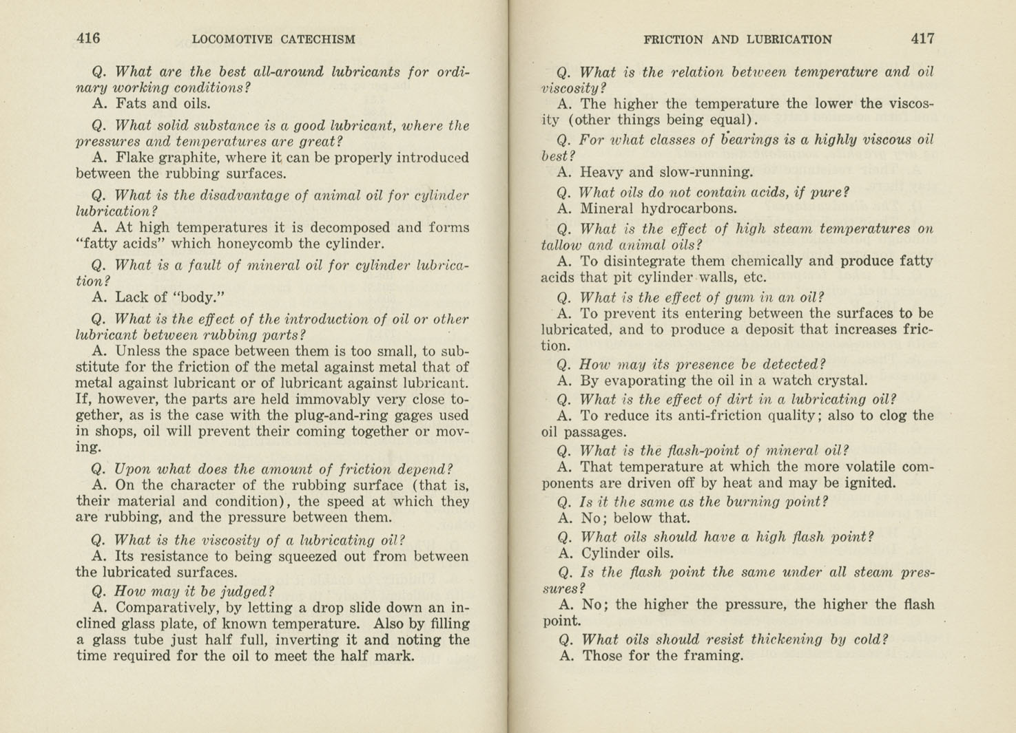Locomotive Catechism