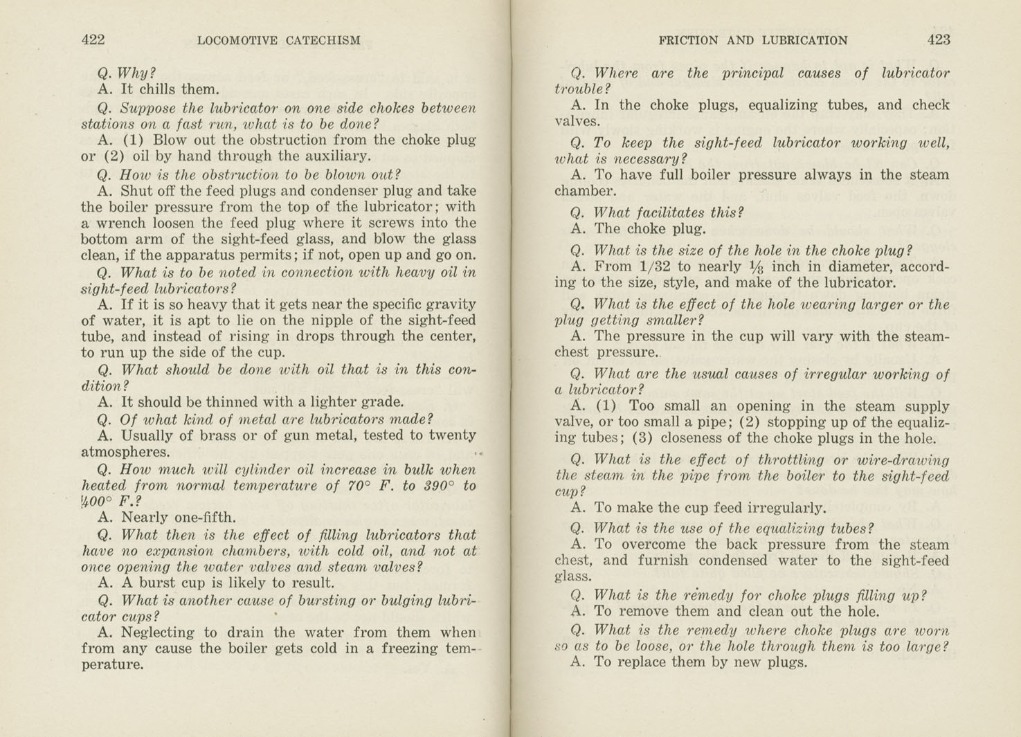 Locomotive Catechism