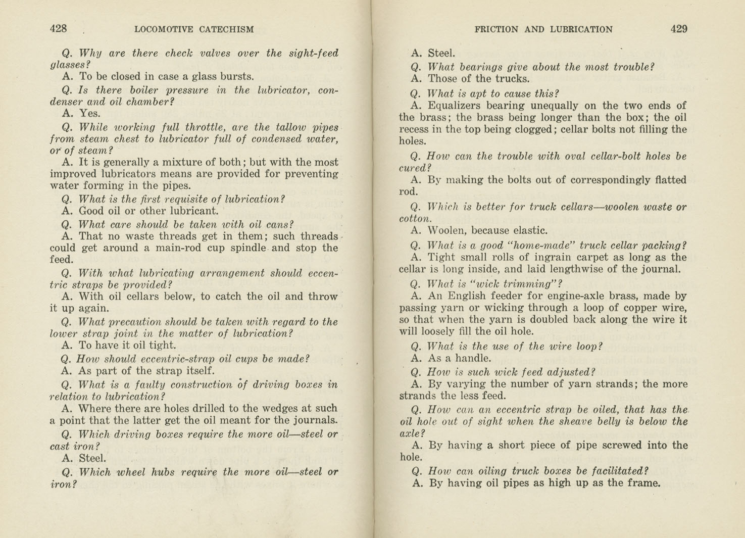 Locomotive Catechism