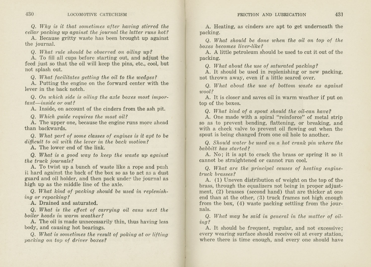 Locomotive Catechism