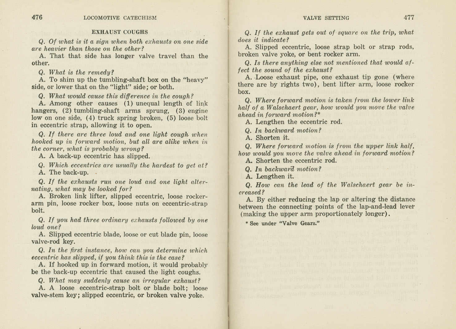 Locomotive Catechism