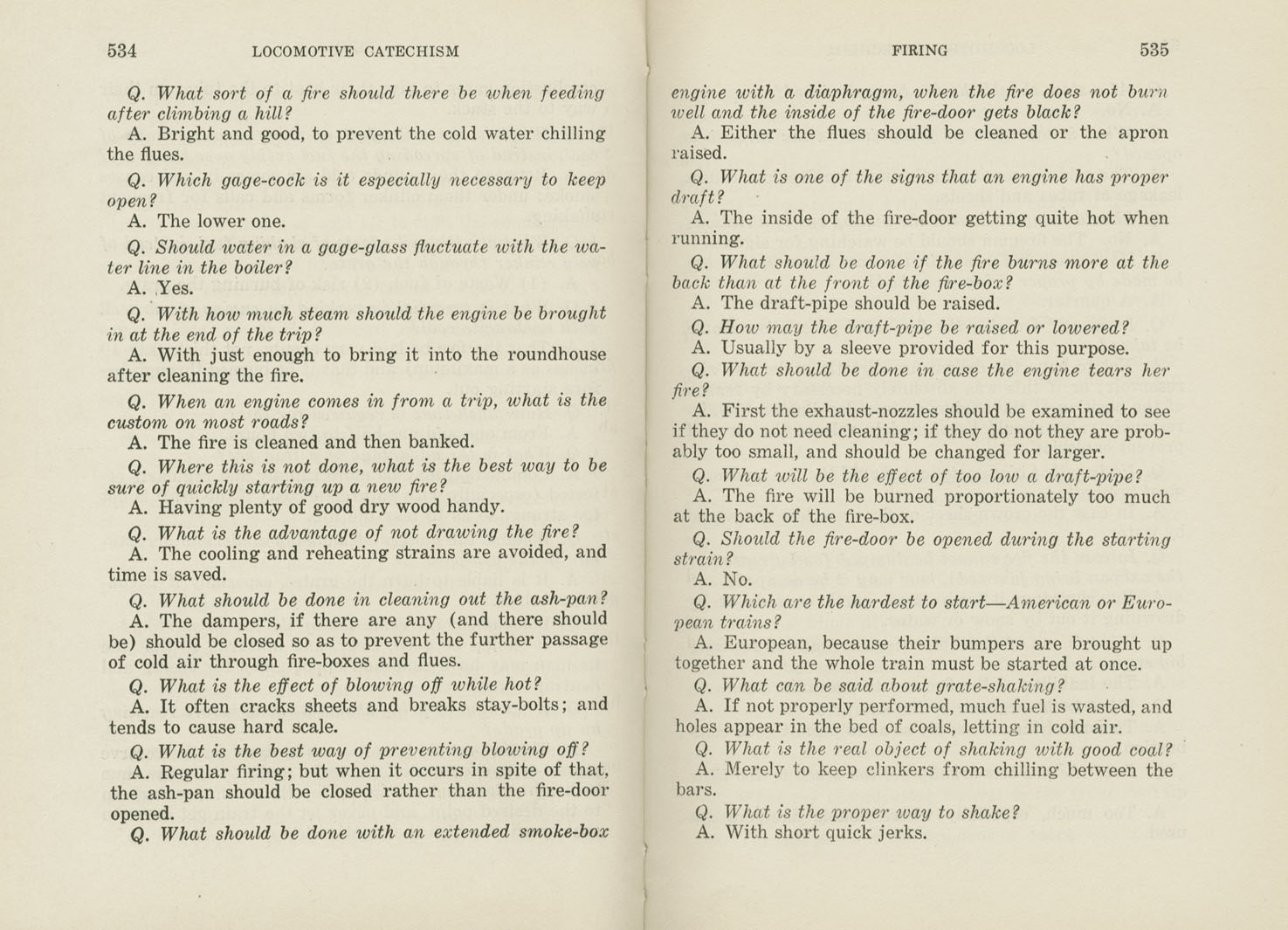Locomotive Catechism