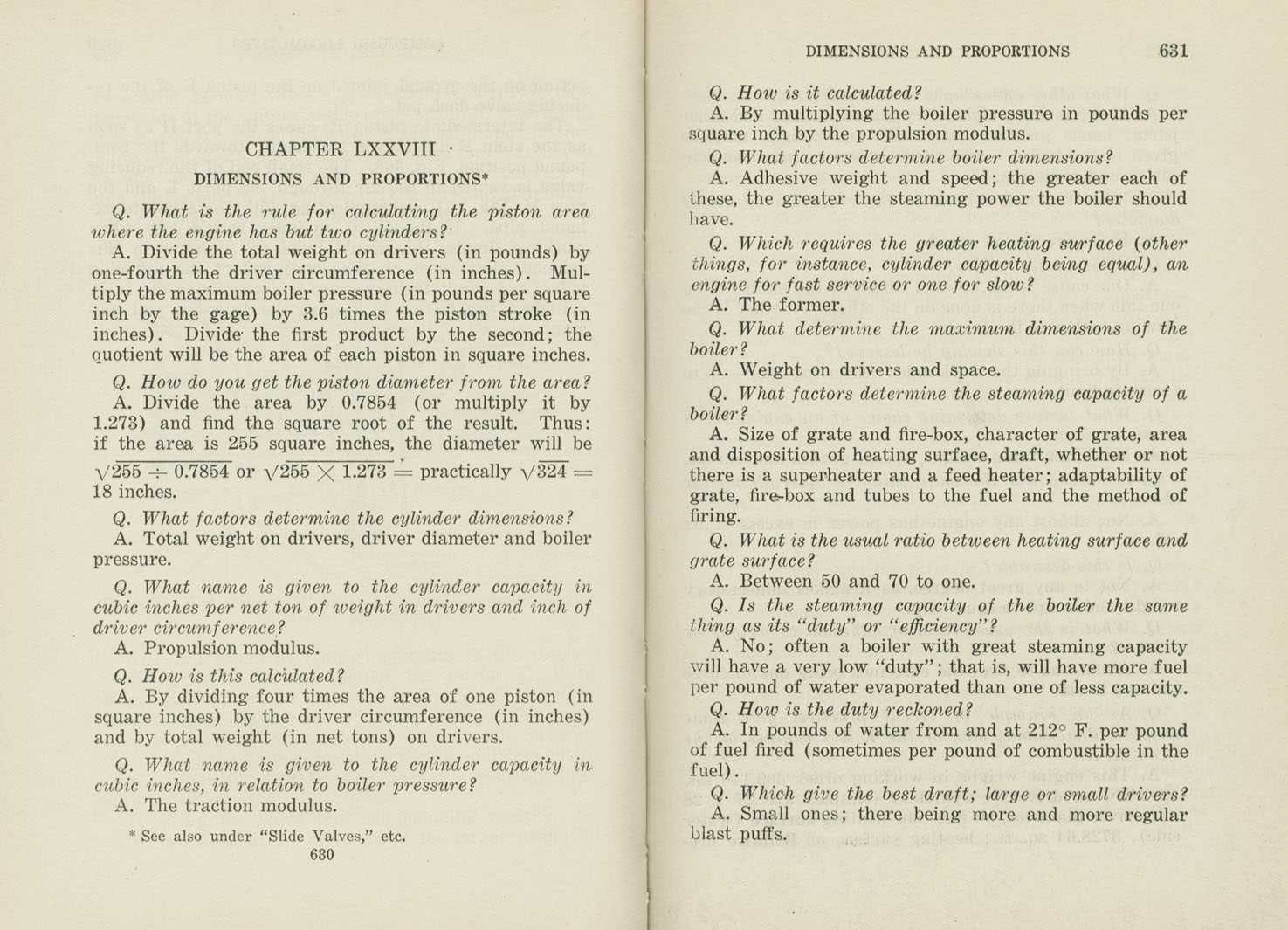 Locomotive Catechism