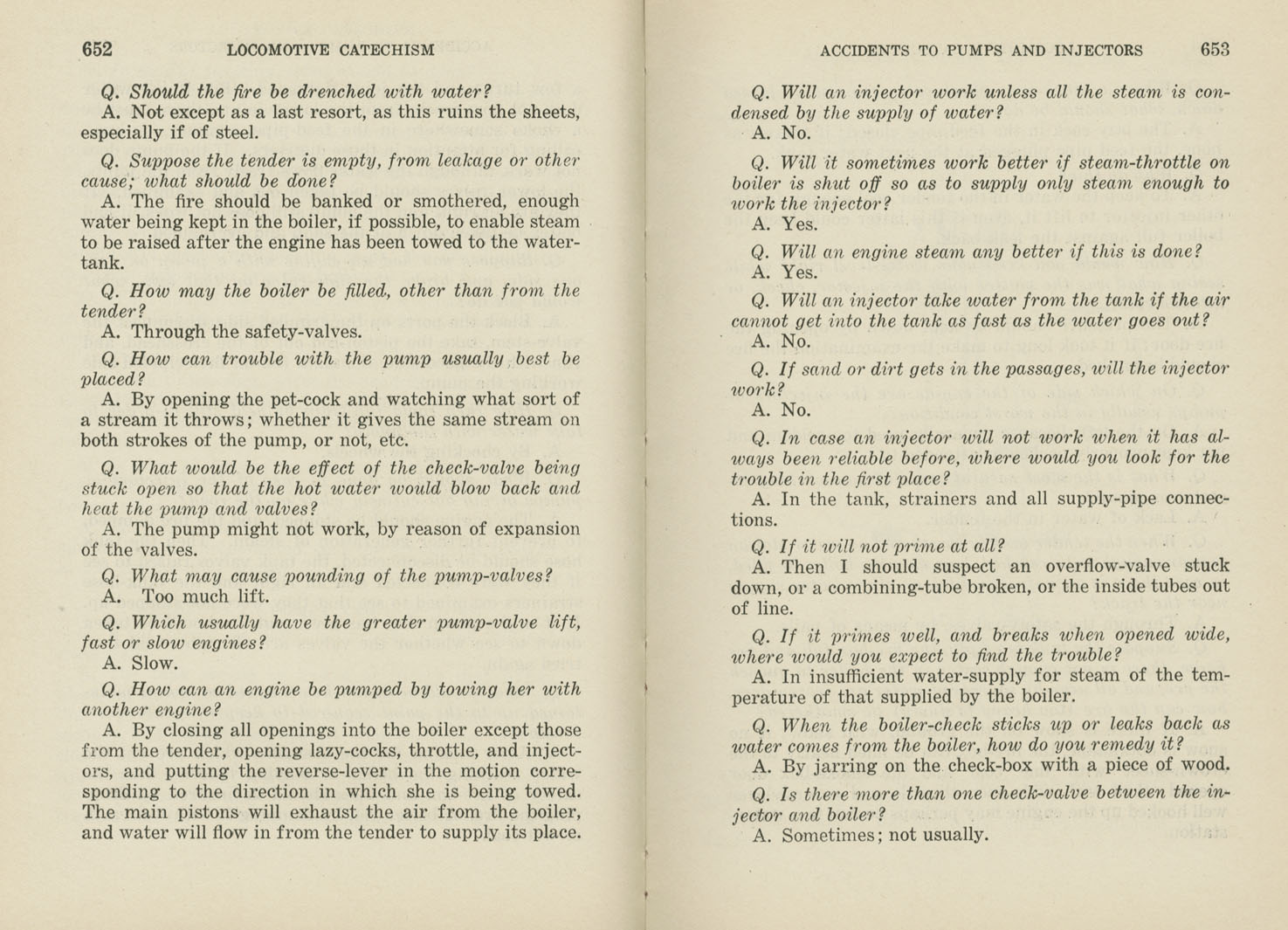 Locomotive Catechism