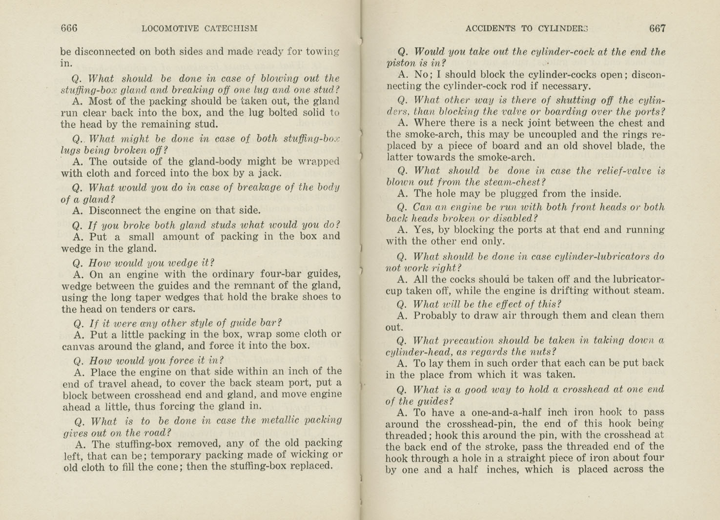 Locomotive Catechism