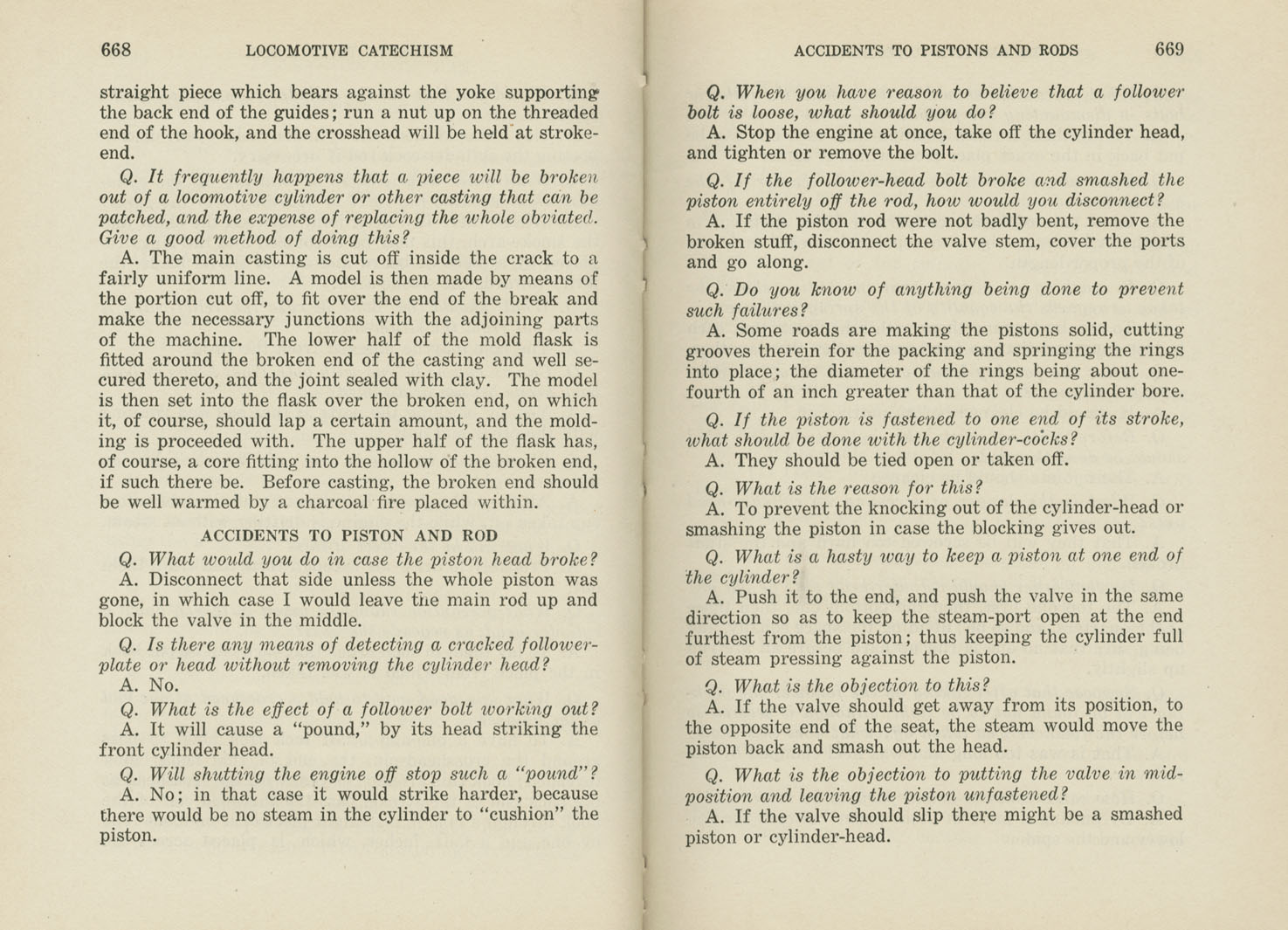 Locomotive Catechism