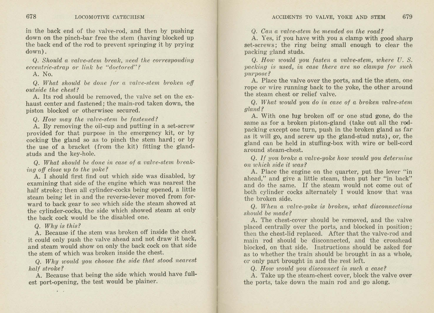 Locomotive Catechism