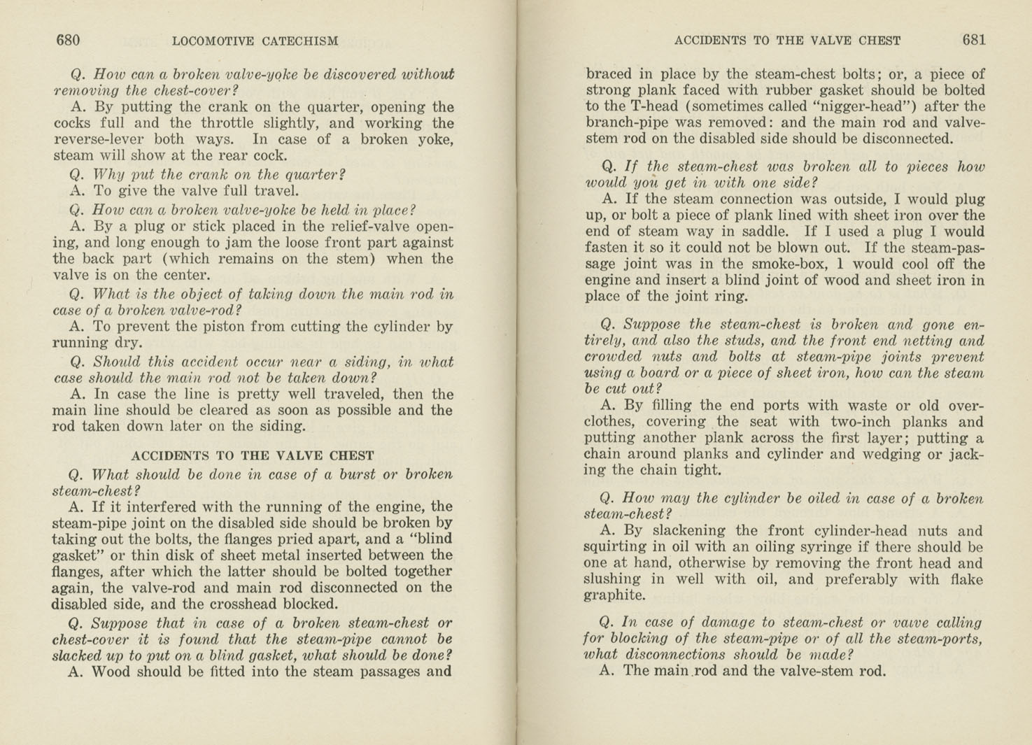 Locomotive Catechism