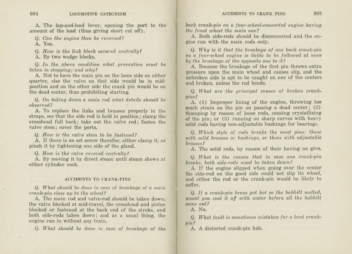 Locomotive Catechism