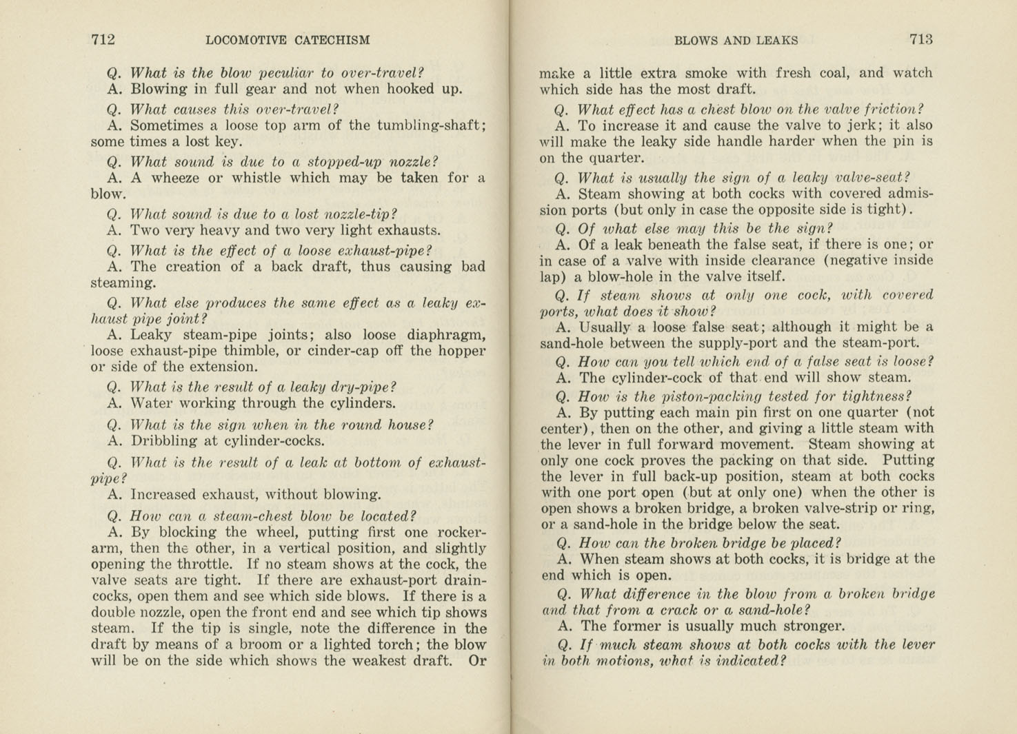 Locomotive Catechism