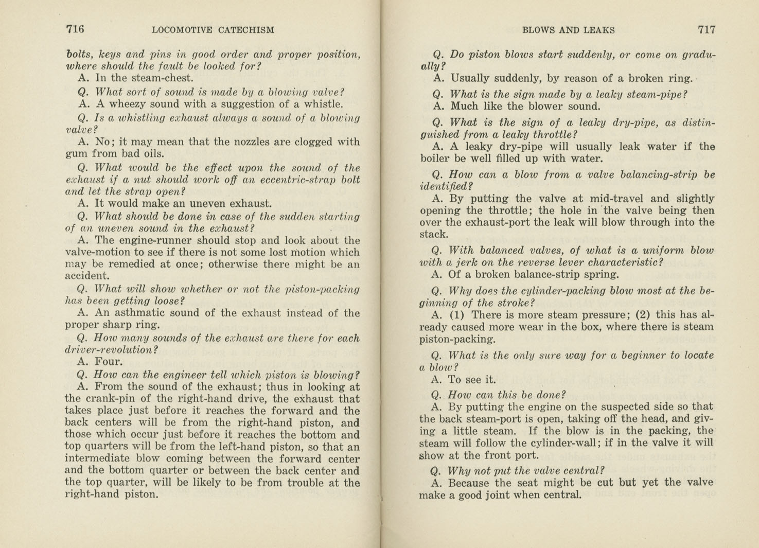 Locomotive Catechism