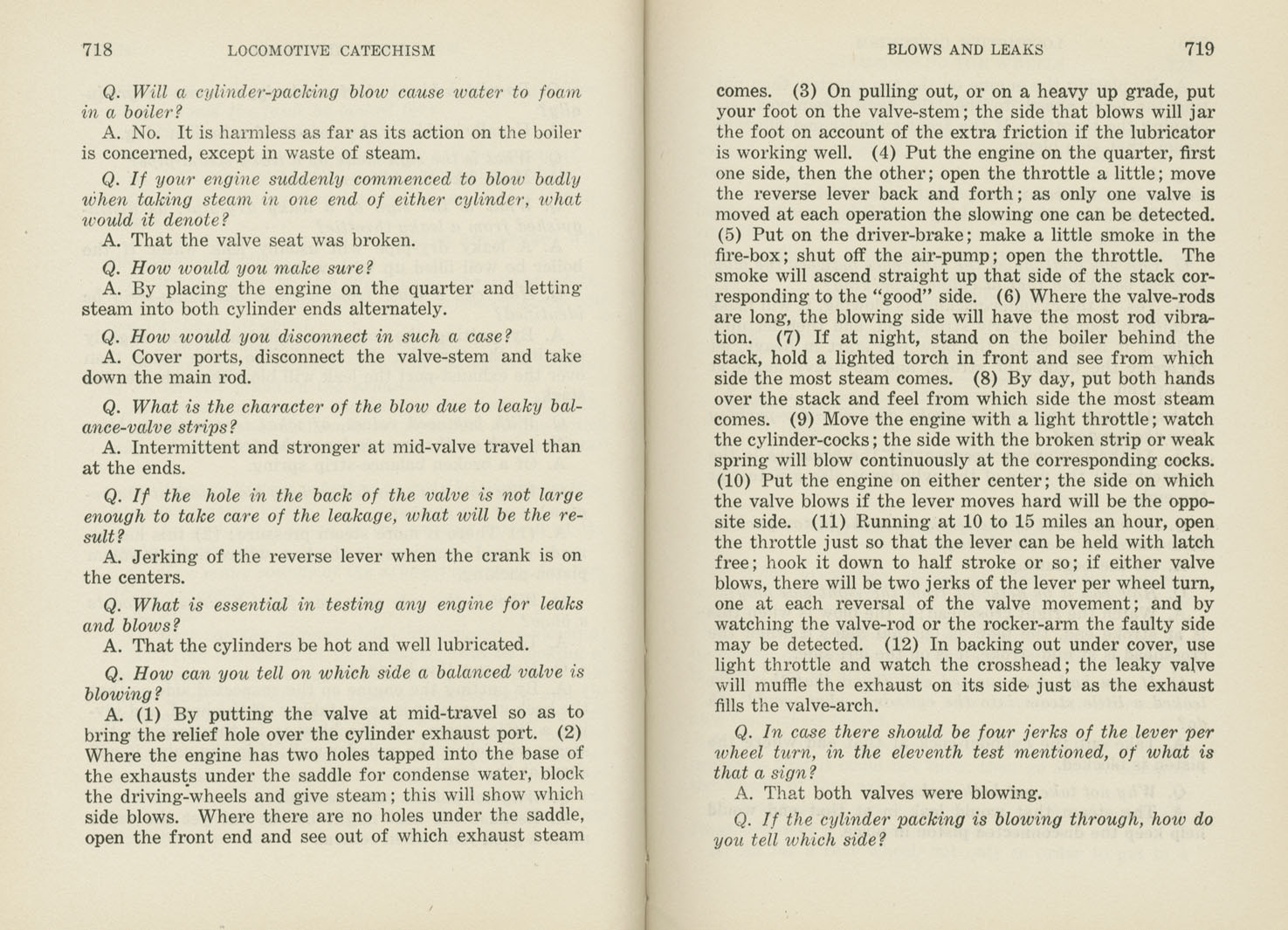 Locomotive Catechism