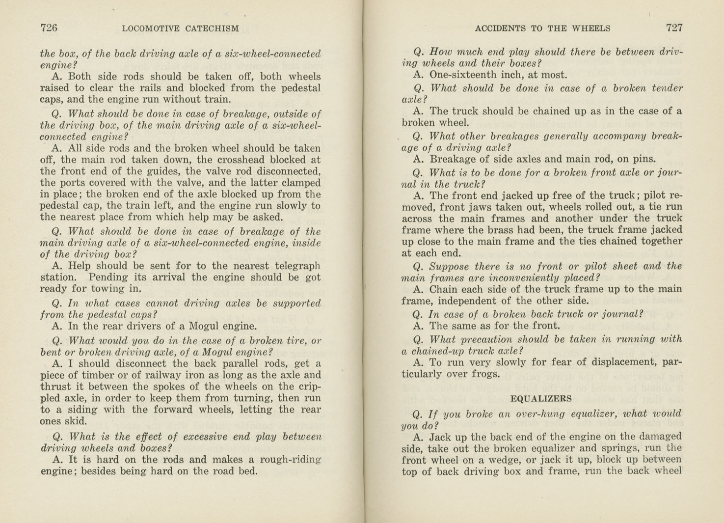 Locomotive Catechism