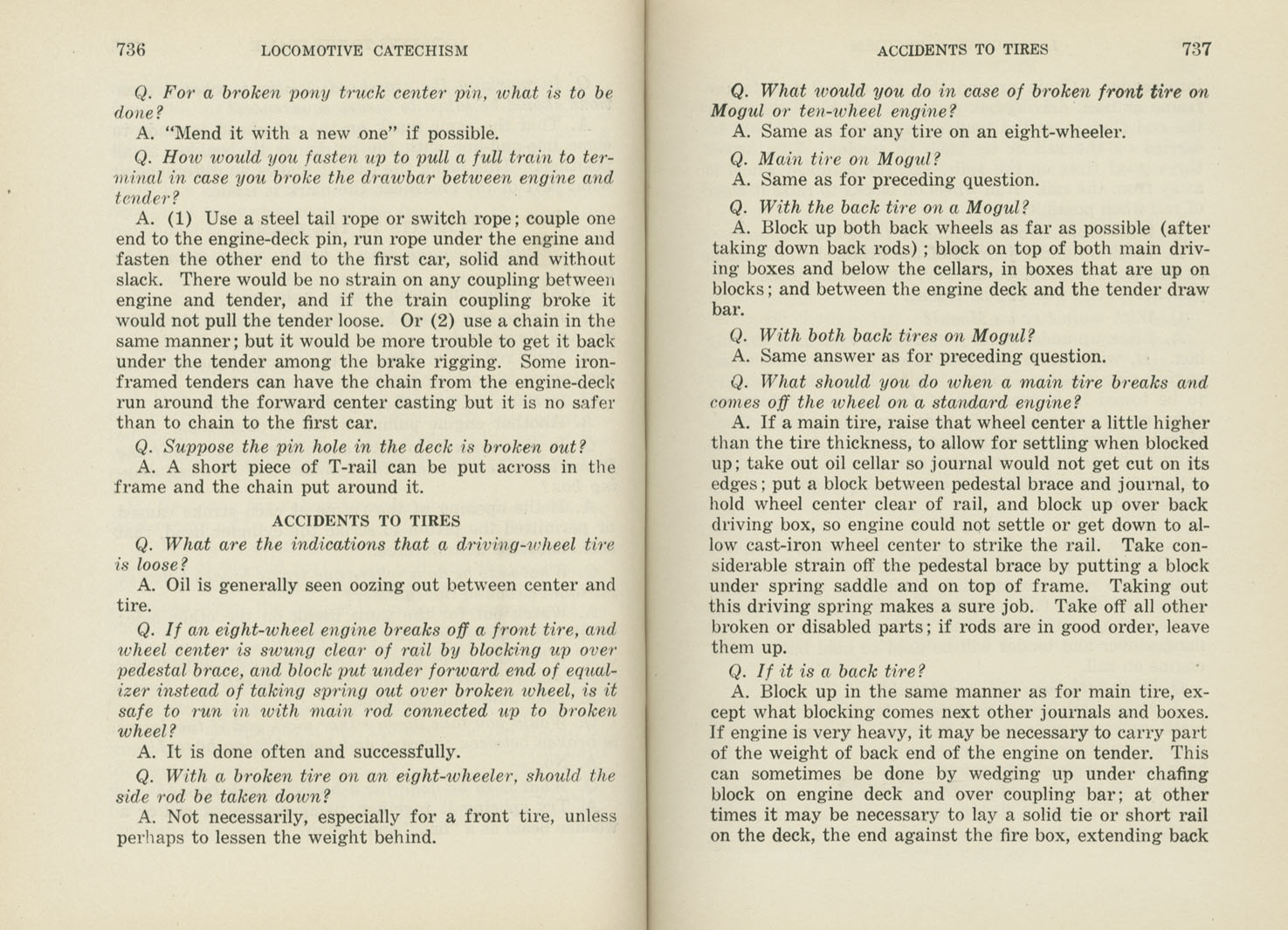 Locomotive Catechism