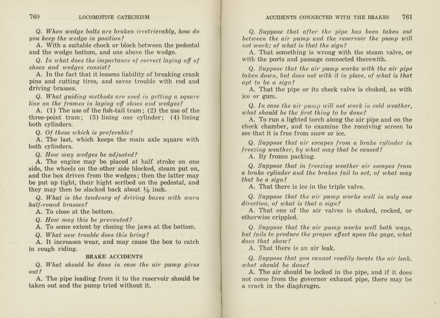 Locomotive Catechism