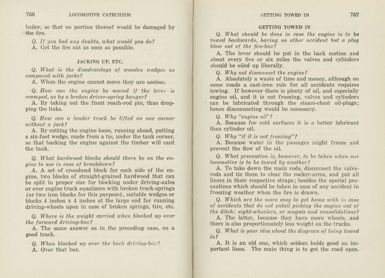 Locomotive Catechism